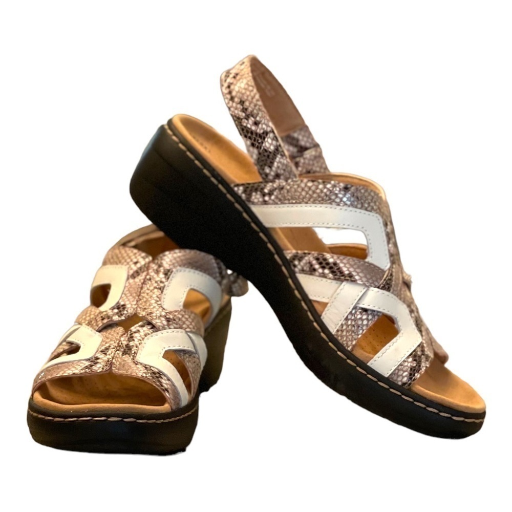 Clarks collection strappy sandals - merliah lilac size 8